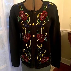 Black Christmas Sweater